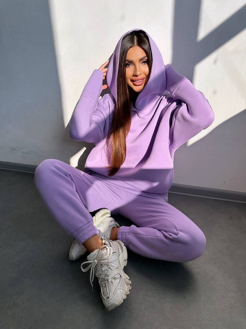 Теплий комплект: худі + спортивні штани Теплий комплект: худі + спортивні штани | PUSHKA SHOP