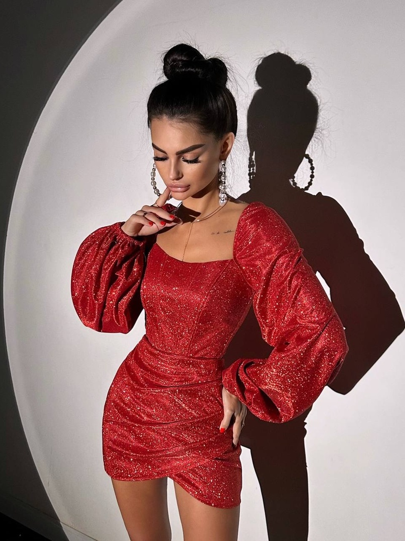 Сяючий комплект: корсет + спідниця міні з драпіруванням Сяючий комплект: корсет + спідниця міні з драпіруванням | PUSHKA SHOP