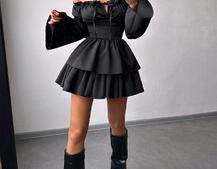 Сукня з чокером  | PUSHKA SHOP