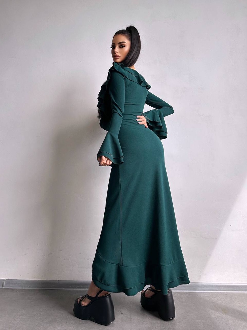 Сукня з воланами  Сукня з воланами  | PUSHKA SHOP