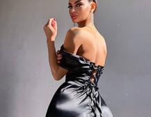 Комплект: корсет + спідниця максі з драпіруванням   Комплект: корсет + спідниця максі з драпіруванням   | PUSHKA SHOP