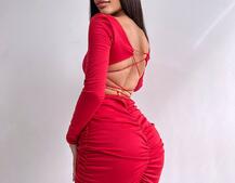 Сукня міні зі шнурівкою на спинці Сукня міні зі шнурівкою на спинці | PUSHKA SHOP