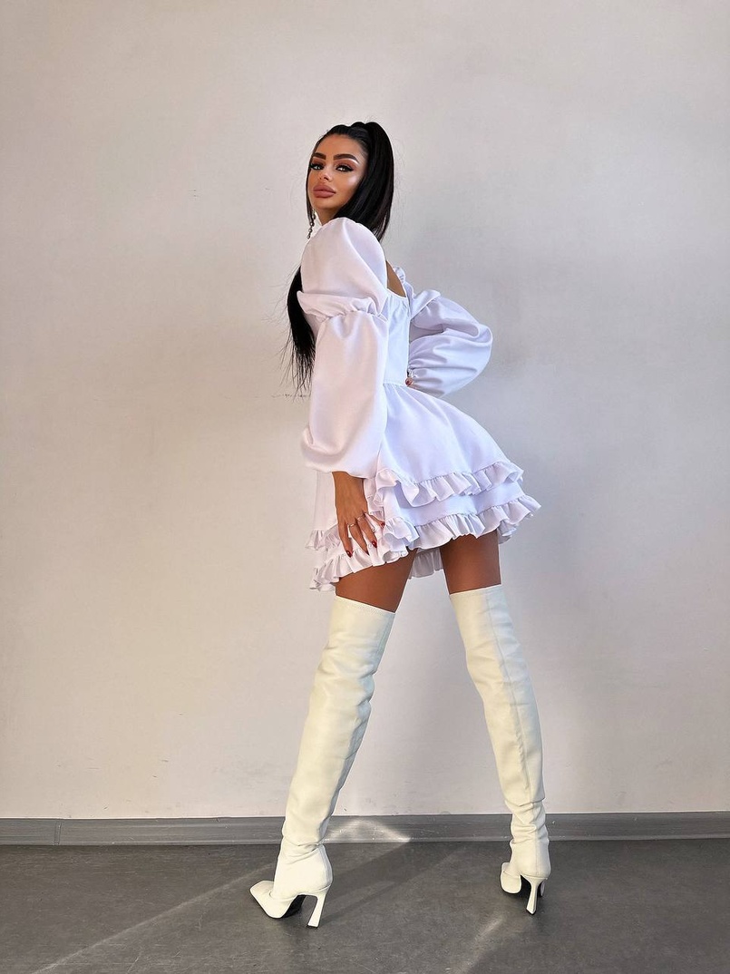 Лялькова сукня з пишною спідницею та корсетним верхом  | PUSHKA SHOP