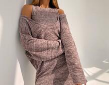 Трикотажна сукня-двійка + гетри  Трикотажна сукня-двійка + гетри  | PUSHKA SHOP