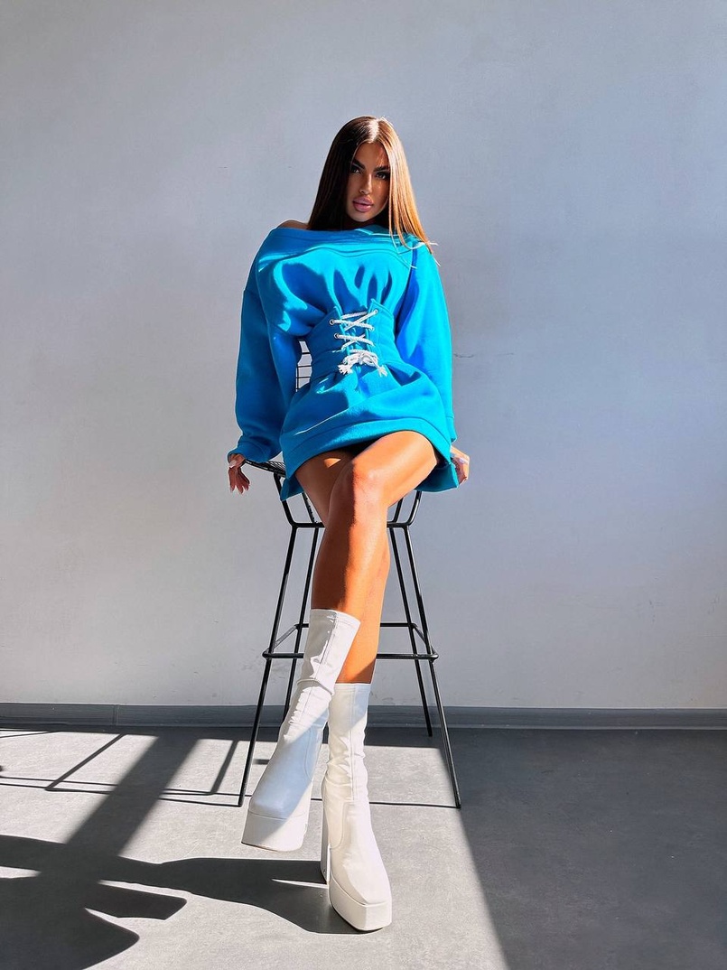 Тепле затишне худі over-size на флісі + корсет на шнурівці Можна носити з корсетом та без Тепле затишне худі over-size на флісі + корсет на шнурівці Можна носити з корсетом та без | PUSHKA SHOP