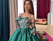 Комплект : мереживний корсет з рукавичками + спідниця балон Комплект : мереживний корсет з рукавичками + спідниця балон | PUSHKA SHOP