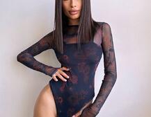 Боді з принтом   | PUSHKA SHOP