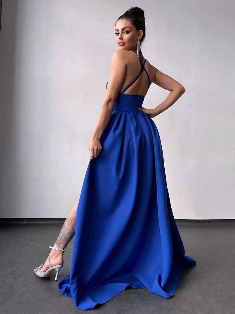 Сукня максі  з корсетним верхом і чашечками  Сукня максі  з корсетним верхом і чашечками  | PUSHKA SHOP