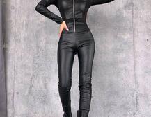 Комбінезон з еко-шкіри  Комбінезон з еко-шкіри  | PUSHKA SHOP