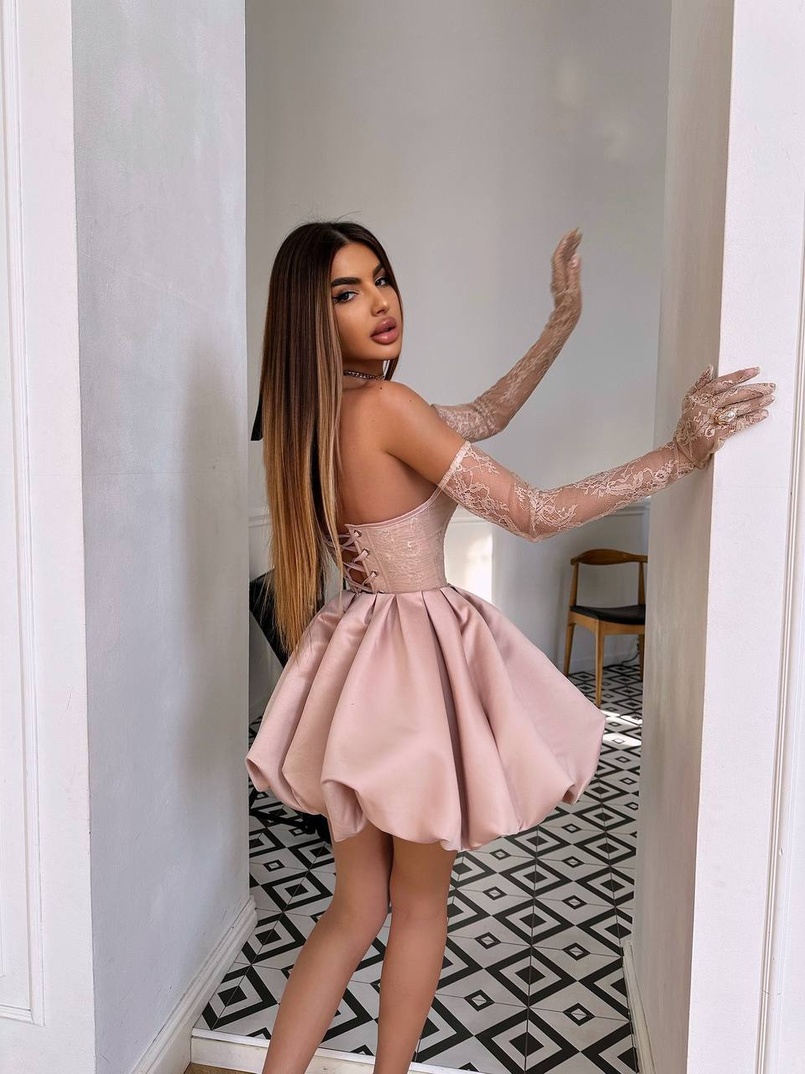 Комплект : мереживний корсет з рукавичками + спідниця балон Комплект : мереживний корсет з рукавичками + спідниця балон | PUSHKA SHOP