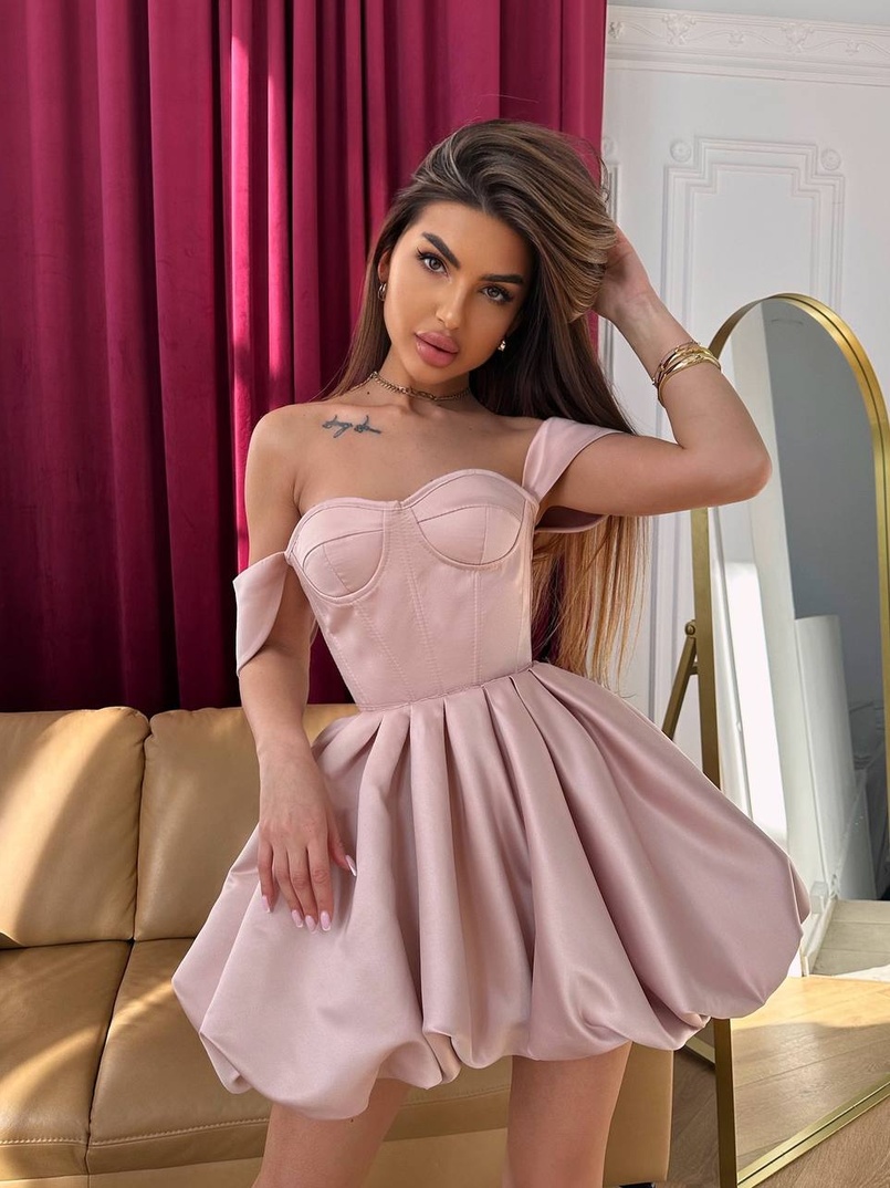 Комплект : корсет  з чашечками+ спідниця балон  | PUSHKA SHOP