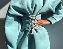 Тепле затишне худі over-size на флісі + корсет на шнурівці Можна носити з корсетом та без Тепле затишне худі over-size на флісі + корсет на шнурівці Можна носити з корсетом та без | PUSHKA SHOP