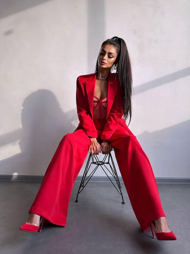 Костюм:  піджак на підкладці, штани+ корсет Костюм:  піджак на підкладці, штани+ корсет | PUSHKA SHOP