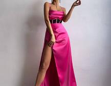 Комплект: корсет, декорований стразами + спідниця максі з драпіруванням  Комплект: корсет, декорований стразами + спідниця максі з драпіруванням  | PUSHKA SHOP