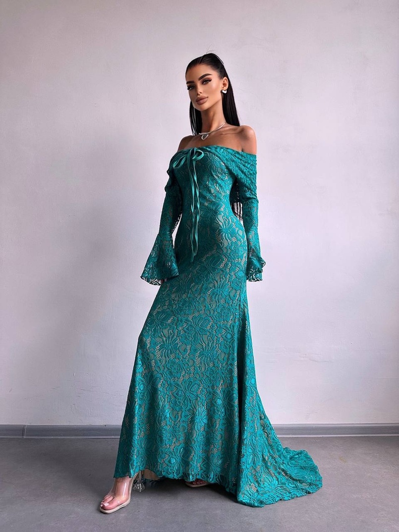 Мереживна сукня максі   | PUSHKA SHOP