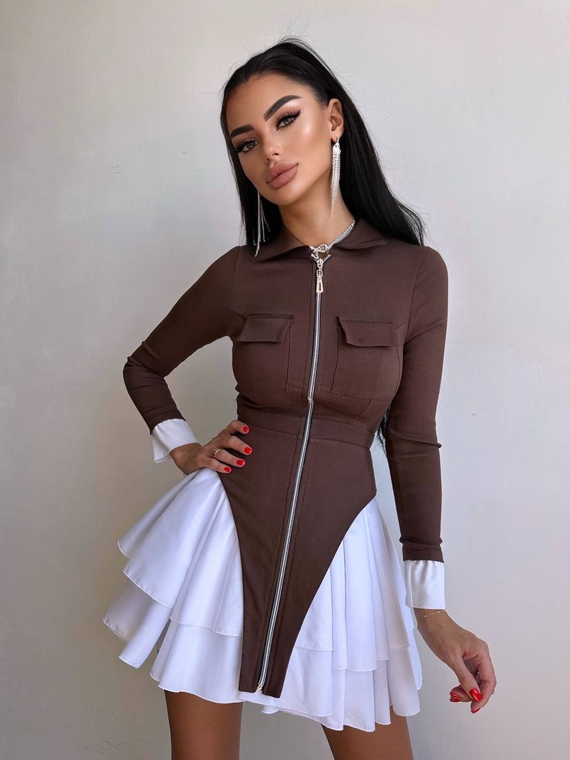 Сукня із пишною спідницею Сукня із пишною спідницею | PUSHKA SHOP