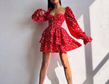 Корсетна сукня -бюстьє з пишною спідницею  Корсетна сукня -бюстьє з пишною спідницею  | PUSHKA SHOP