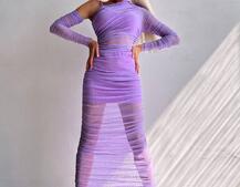 Сукня міді з драпіруванням   Сукня міді з драпіруванням   | PUSHKA SHOP