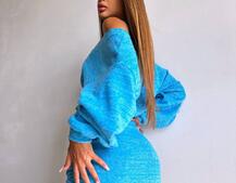 Трикотажна сукня міні  Трикотажна сукня міні  | PUSHKA SHOP