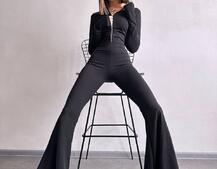 Комбінезон із брюками-кльош Комбінезон із брюками-кльош | PUSHKA SHOP