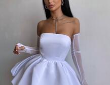 Вишуканий комплект із сукні та спідниці із сітки ✨ | PUSHKA SHOP