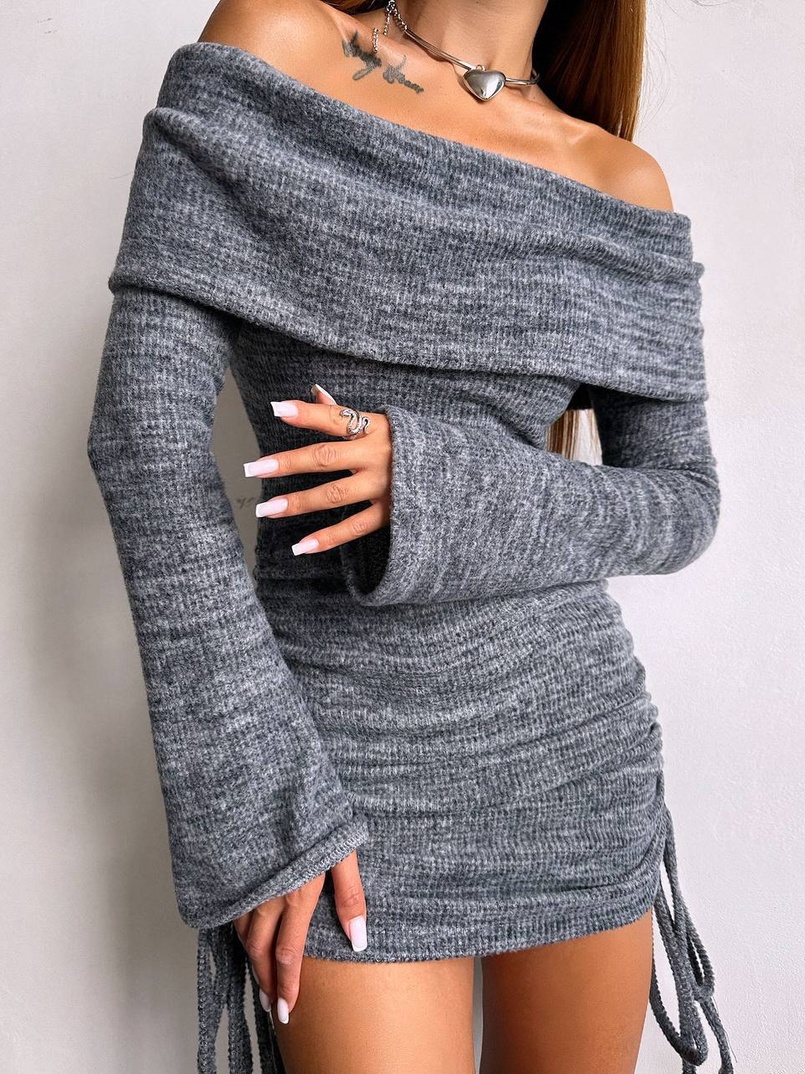 Трикотажна сукня міні  Трикотажна сукня міні  | PUSHKA SHOP