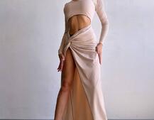 Сукня міді з драпіруванням . Сукня міді з драпіруванням . | PUSHKA SHOP