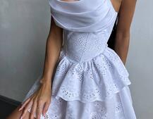 Корсетна сукня с пишною подвійною спідницею Корсетна сукня с пишною подвійною спідницею | PUSHKA SHOP