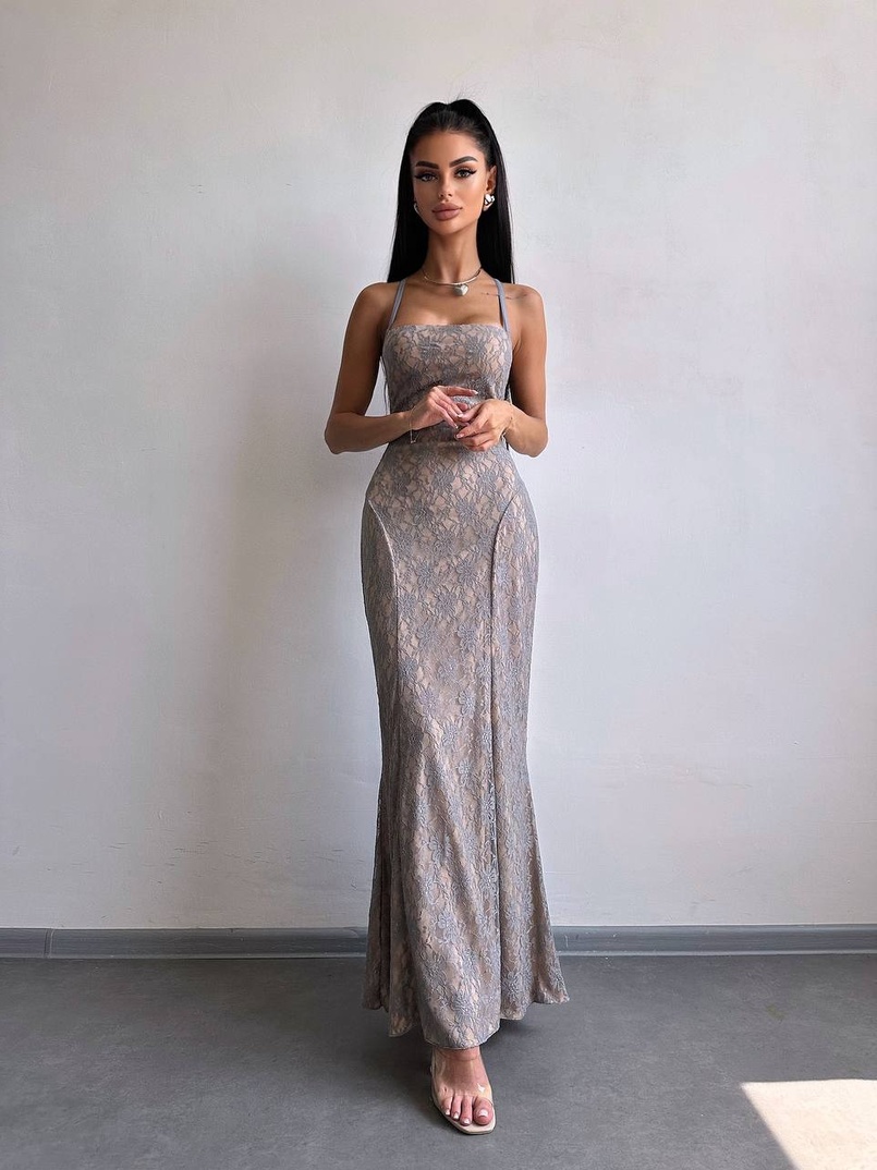 Мереживна сукня максі   | PUSHKA SHOP