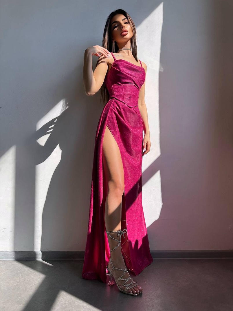 Сяючий комплект: корсет + спідниця максі | PUSHKA SHOP