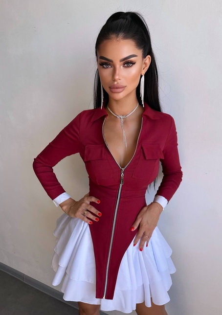 Сукня із пишною спідницею | PUSHKA SHOP