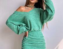 Трикотажна сукня міні  | PUSHKA SHOP