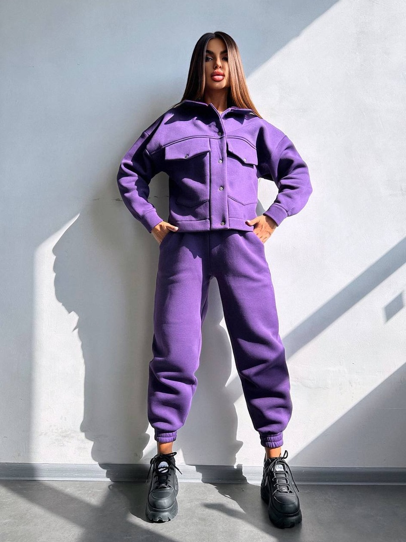 Комплект: тепла сорочка на кнопках + джоггери Комплект: тепла сорочка на кнопках + джоггери | PUSHKA SHOP