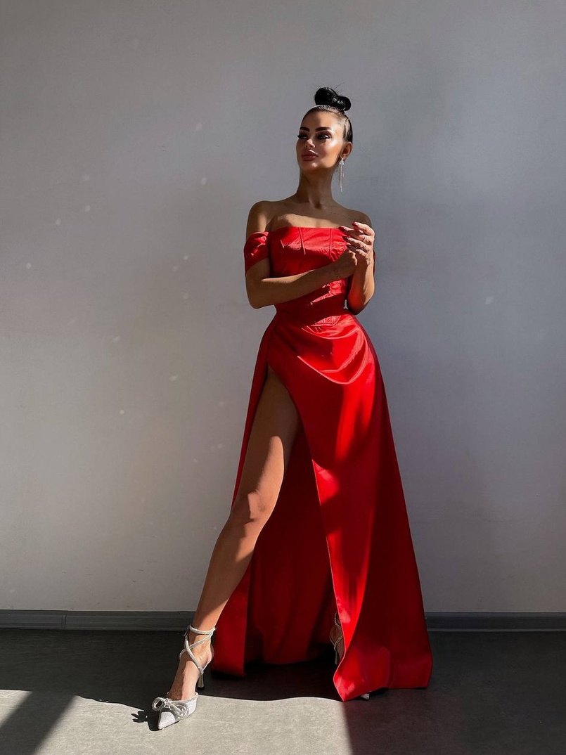 Комплект: корсет + спідниця максі з драпіруванням   Комплект: корсет + спідниця максі з драпіруванням   | PUSHKA SHOP