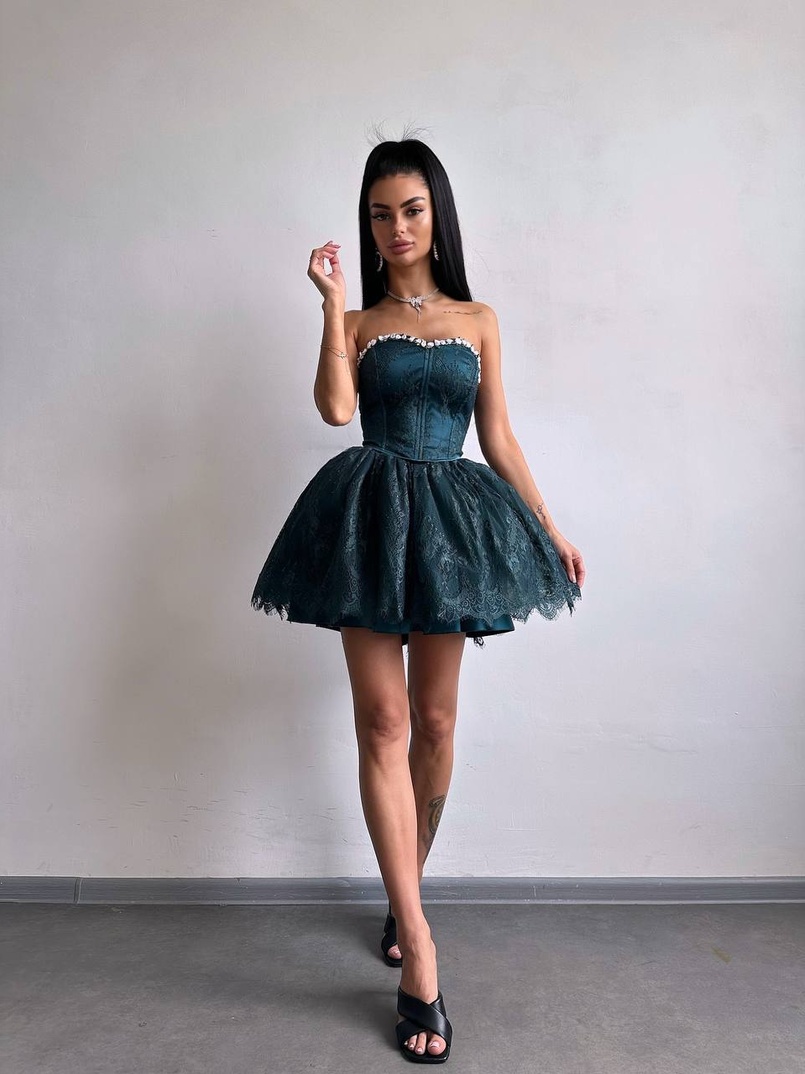 Романтичний комплект із корсета та мереживної спідниці ✨ | PUSHKA SHOP