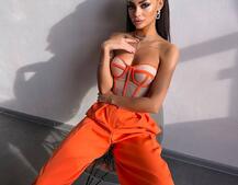 Костюм:  піджак на підкладці, штани+ корсет Костюм:  піджак на підкладці, штани+ корсет | PUSHKA SHOP