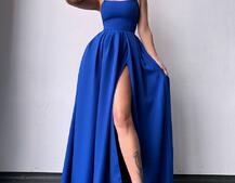 Сукня максі  зі шнурівкою на спинці Сукня максі  зі шнурівкою на спинці | PUSHKA SHOP