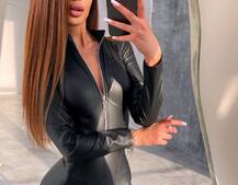 Комбінезон з еко-шкіри   Комбінезон з еко-шкіри   | PUSHKA SHOP