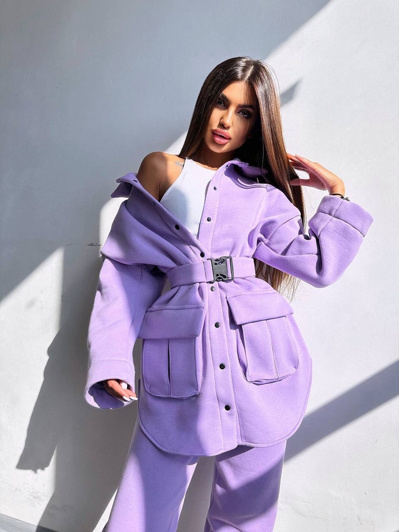 Комплект: тепла сорочка на кнопках + джоггери Комплект: тепла сорочка на кнопках + джоггери | PUSHKA SHOP