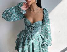 Корсетна сукня -бюстьє з пишною спідницею  Корсетна сукня -бюстьє з пишною спідницею  | PUSHKA SHOP