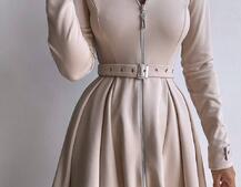 Сукня з пишною спідницею і поясом Сукня з пишною спідницею і поясом | PUSHKA SHOP