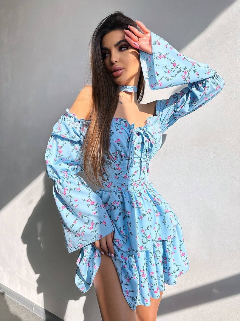 Сукня з чокером Сукня з чокером | PUSHKA SHOP