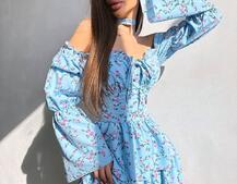 Сукня з чокером Сукня з чокером | PUSHKA SHOP