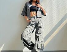 Комплект:  сорочка та штани карго Комплект:  сорочка та штани карго | PUSHKA SHOP