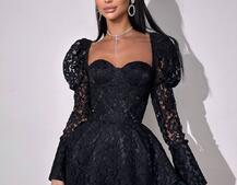 Мереживна сукня з чашечками  Мереживна сукня з чашечками  | PUSHKA SHOP