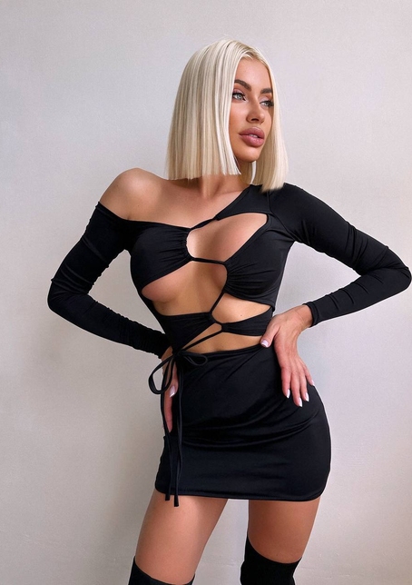 Спокуслива сукня міні  | PUSHKA SHOP