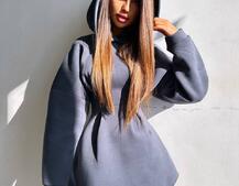 Тепле приталене худі з капюшоном на флісі + корсет на шнурівці Можна носити з корсетом та без Тепле приталене худі з капюшоном на флісі + корсет на шнурівці Можна носити з корсетом та без | PUSHKA SHOP