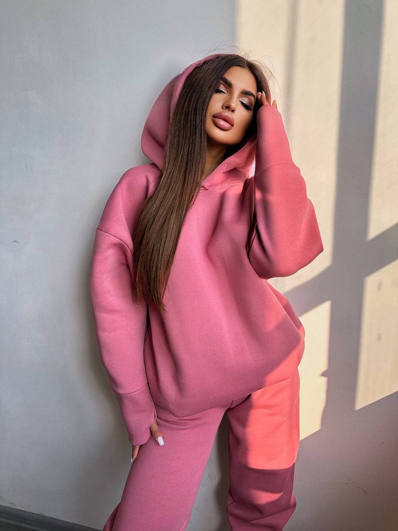 Теплий комплект: худі + спортивні штани Теплий комплект: худі + спортивні штани | PUSHKA SHOP