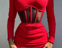 Сукня-міні  з елементами корсету  Довжину спідниці можна регулювати  Сукня-міні  з елементами корсету  Довжину спідниці можна регулювати  | PUSHKA SHOP