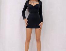 Сукня із чашечками з ефектом push up Сукня із чашечками з ефектом push up | PUSHKA SHOP